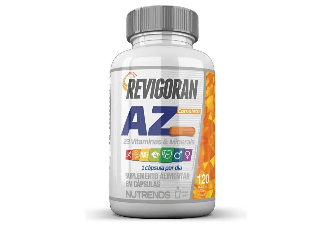 3x Multivitamínico Revigoran De A z 60 Cápsulas Nutrends Sabor Sem sabor
