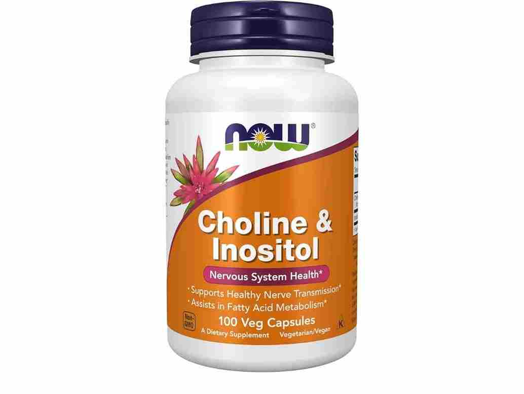 Colina Bitartrate Choline E Inositol 500mg 100 Caps Now F. 11zon