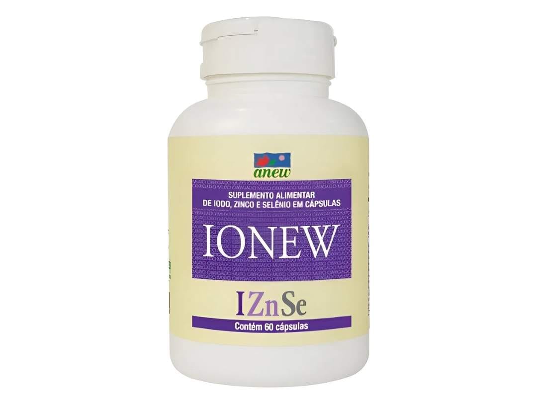 Top 7 melhores vitaminas para dar energia e disposição feminina em 2026 6 Ionew Anew Selênio + Zinco 60 Cápsulas Ionew