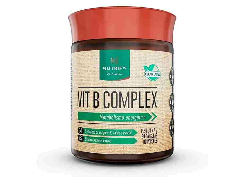 Vitamina Vit B Complex Nutrify 60 Cápsulas (1)